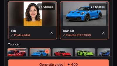 Pick the car that shows up